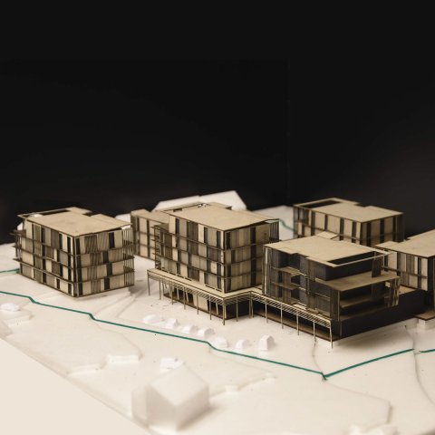 Arkitekt arkitektur modell leilighet hagejordet lillehammer regulering regulasjon boligomr&aring;de